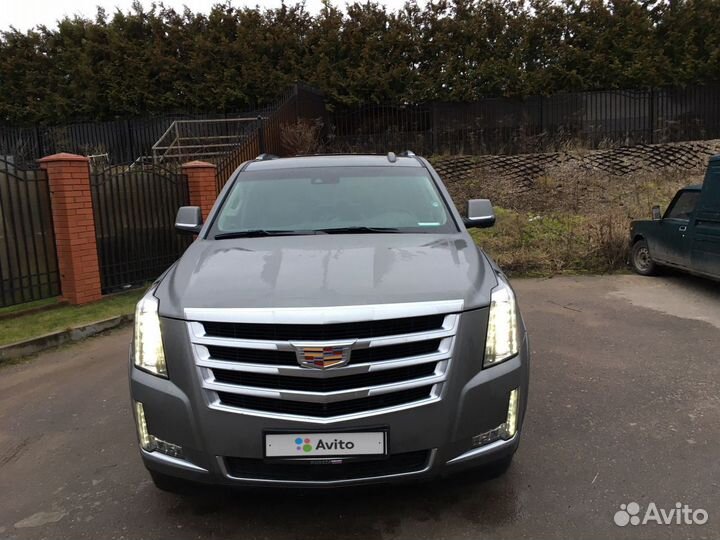 Cadillac Escalade 6.2 AT, 2016, 122 000 км