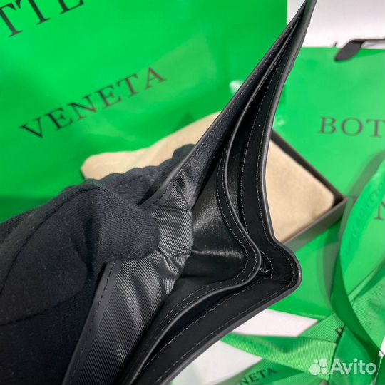 Бумажник мужской Bottega Veneta кожанный