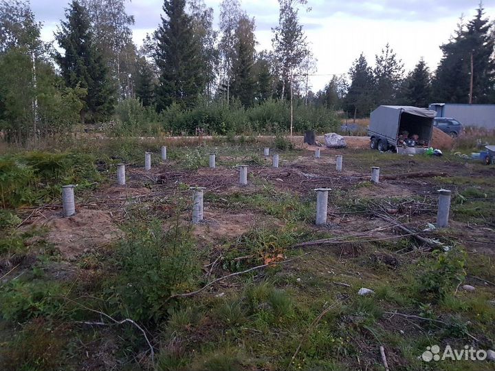 Буронабивные сваи с доставкой и установкой