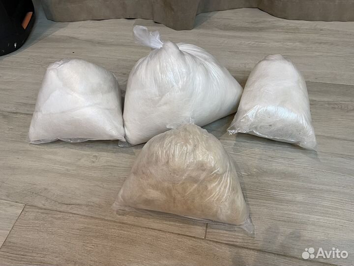 Шерсть Самоеда и Корги/собачья шерсть