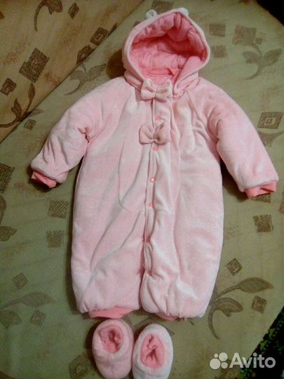 Костюм тёпленький плюшевый