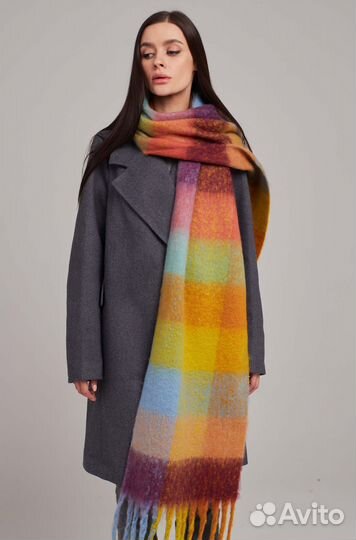 Женский теплый платок