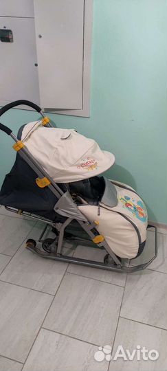 Коляска санки