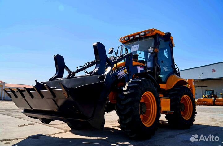 Экскаватор-погрузчик Shanmon 388H, 2024