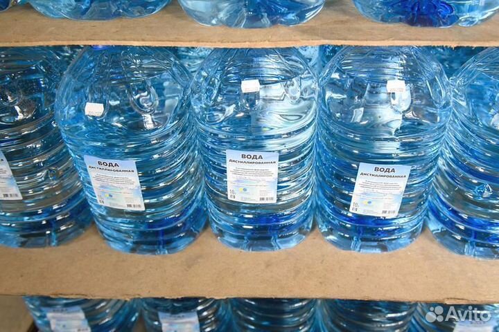 Вода дистиллированная 10л