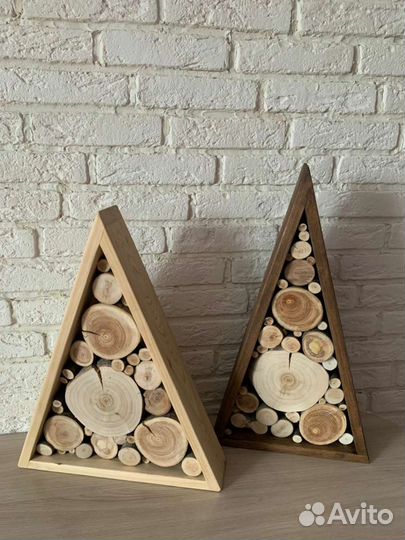 Ёлка декоративная из дерева