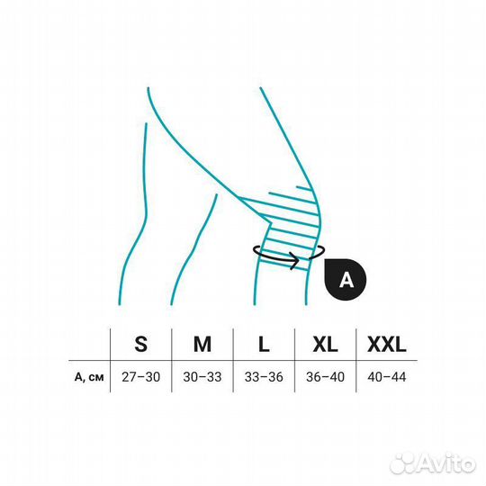 Бандаж на колено ортопед.с полицентрическими шарни