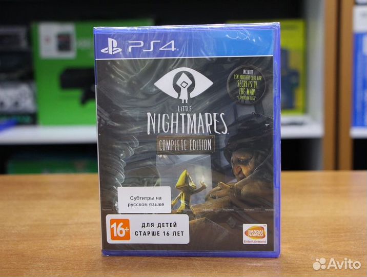 Little Nightmares Complete Edition PS4, рус версия