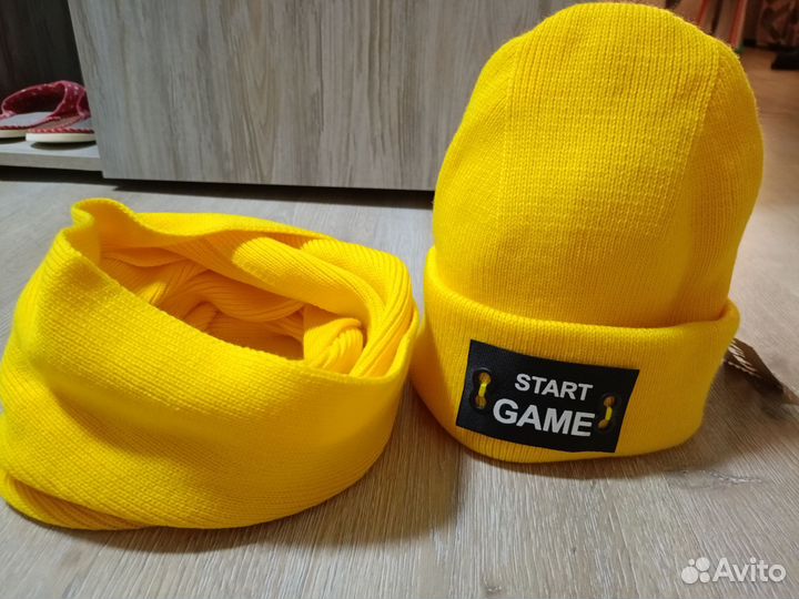 Шапка бини и снуд