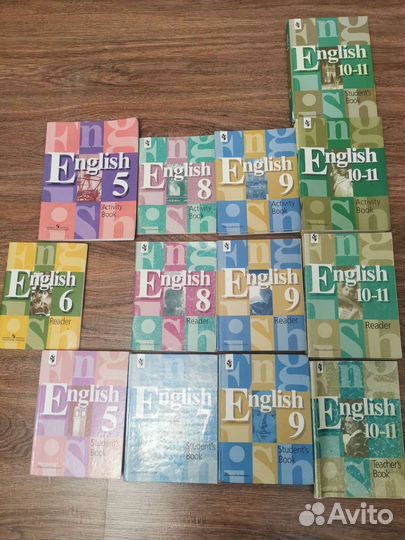 Книги, учебники по английскому языку