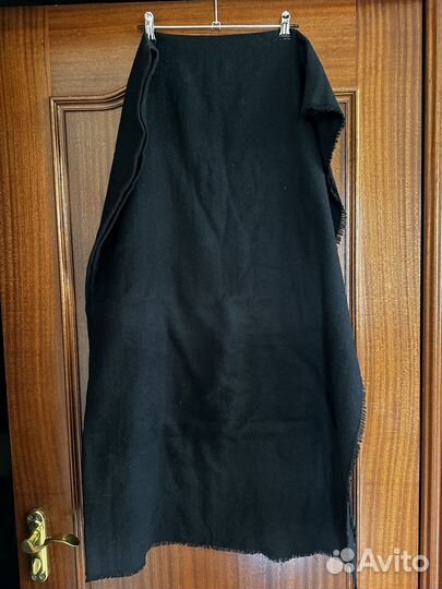 Черный женский шарф