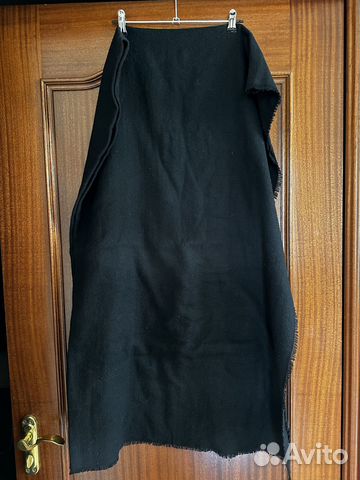 Черный женский шарф