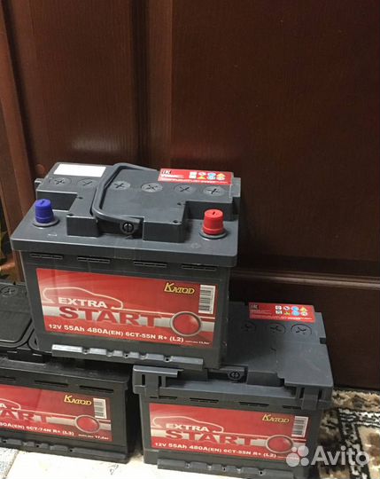 Аккумулятор автомобильный новый