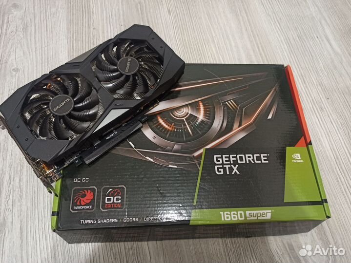 Видеокарта gtx 1660 super 6gb