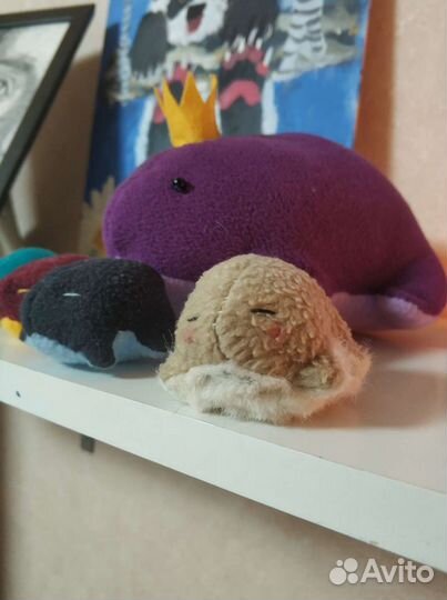 Мягкая игрушка лягушка