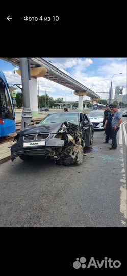 BMW 5 серия 2.5 AT, 2004, битый, 90 000 км