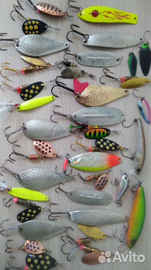 Блесна, воблеры, мушки