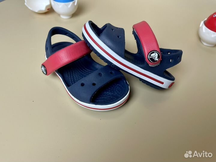 Новые сандалии Crocs c4 для мальчика