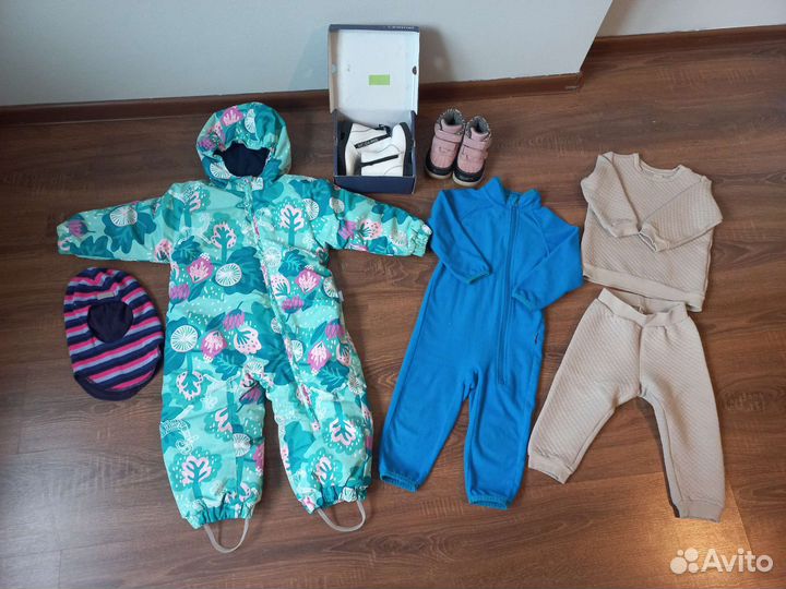 Пакет вещей на девочку 86-92