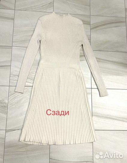 Платье вязаное