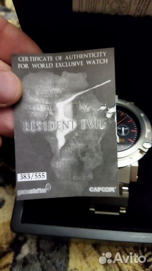 Resident evil 5 Limited Edition Watch