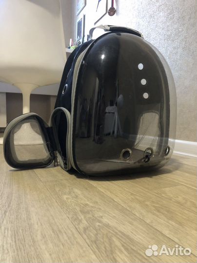 Переноска для кошек пластиковая