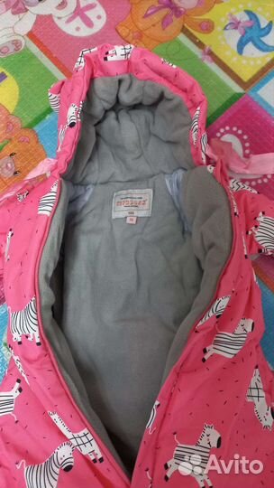 Зимний конверт на выписку