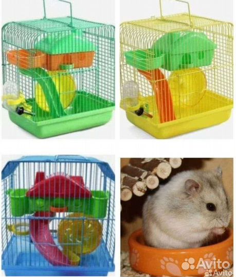 Хомяки. Клетки
