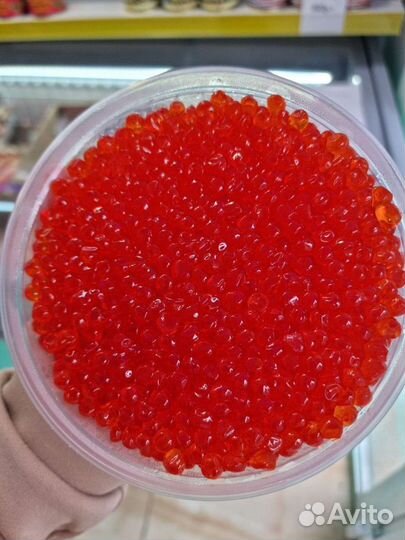 Красная икра чавычи, кеты