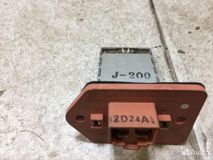 Резистор отопителя Chevrolet Lacetti J200