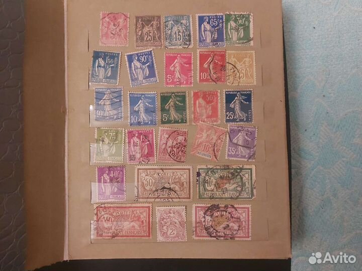 Почтовые марки мира.Конец 19го,середина 20го века