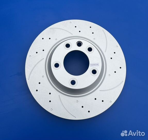 Комплект диски колодки керамик Porsche Cayenne 958