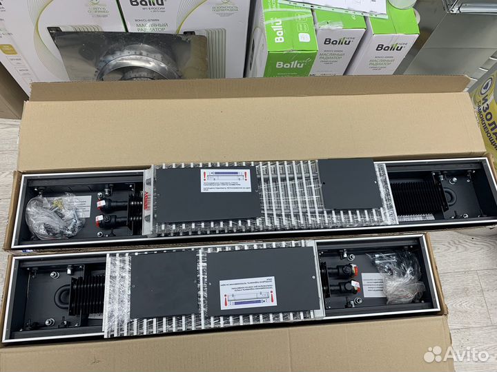 Внутрипольные конвекторы