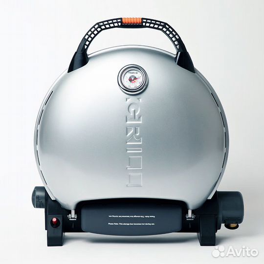 Гриль газовый O-grill 700T bicolor черный-серебро