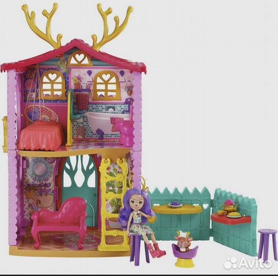 Домик кукольный игровой набор Инчанчималс
