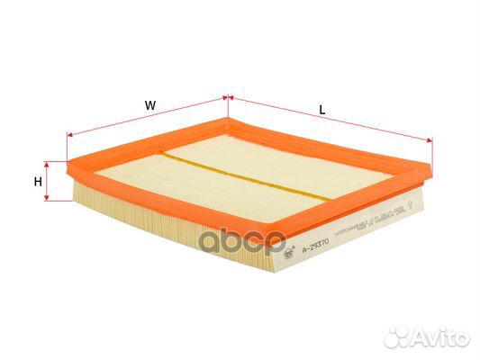 Фильтр воздушный lotze MG G4KB,G4KA,L4KA,G4KC