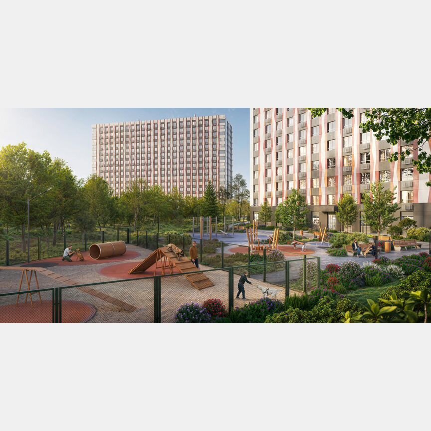 1-к. квартира, 33,1 м², 10/16 эт.