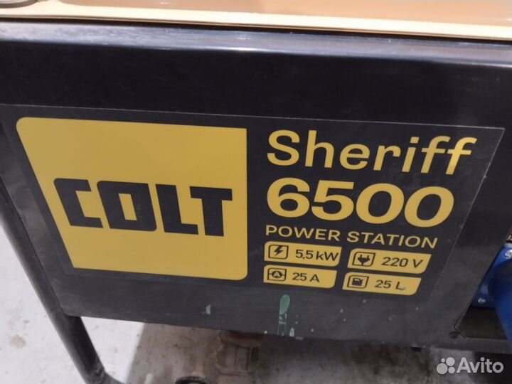Генератор бензиновый Colt Sheriff 6500