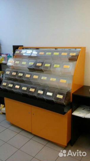 Витрина для сыпучих