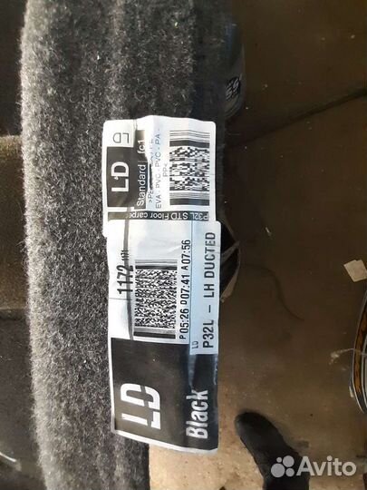 Ковер салона Nissan Qashqai j10