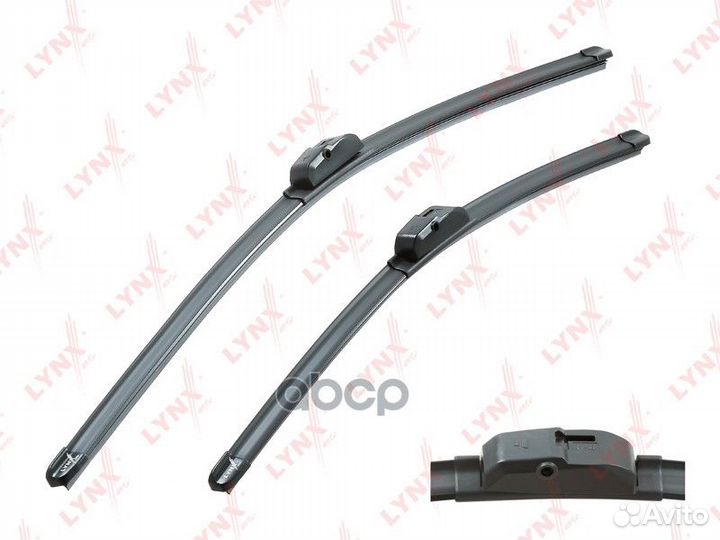 LB-1262) Комплект бескаркасных щеток стеклоочи