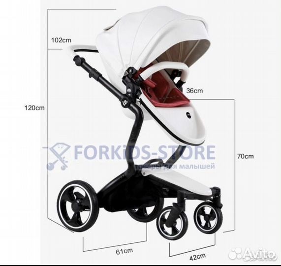 Коляска foofoo 2 в 1