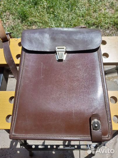 Портфель офицерский кожаный