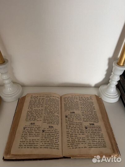 Антикварная немецкая книга 1905 года