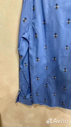 Мужская рубашка в стиле gucci