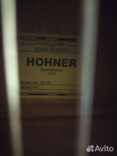 Классическая гитара Hohner HC-06
