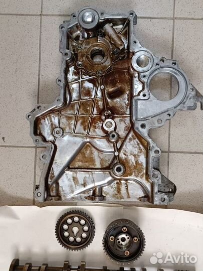 Крышка грм масляный насос шестерни G4FC