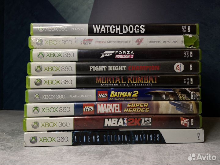 Игровые диски на xbox 360 (лицензия)
