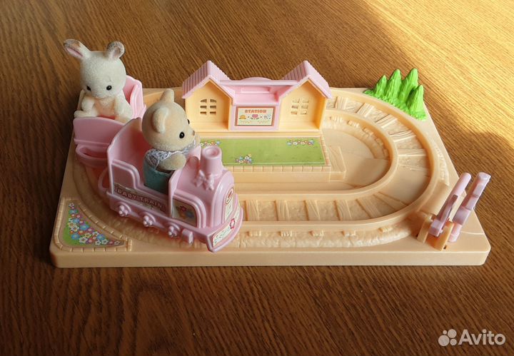 Sylvanian families Детская железная дорога