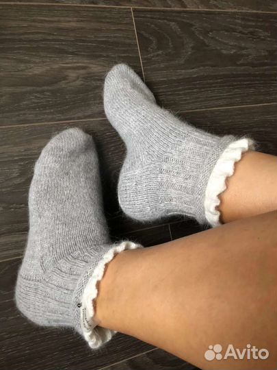 Женские носочки с рюшами на заказ